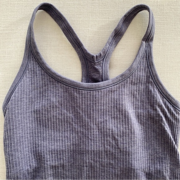 LULULEMON Purple Ebb To Street Tank Size 6 - Picture 3 of 7